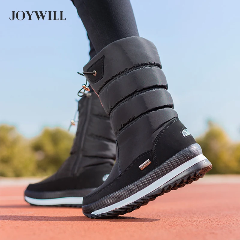 JOYWILL Women Snow Boots For Winter Platform Thick Plush Waterproof Boots For Men Women Outdoor Fashion Winter Warm Ankle Shoes
JOYWILL Women Snow Boots For Winter Platform Thick Plush Waterproof Boots For Men Women Outdoor Fashion Winter Warm Ankle Shoes
