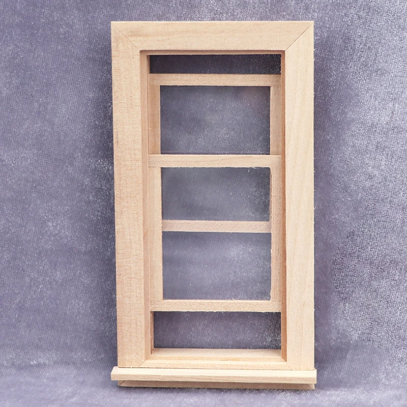 DIY 1:12 Dollhouse Miniature Furniture Mini Wood Window Model House Decor Door and Windows Furniture Toy 9.1*13.9*1.7cm
DIY 1:12 Dollhouse Miniature Furniture Mini Wood Window Model House Decor Door and Windows Furniture Toy 9.1*13.9*1.7cm
