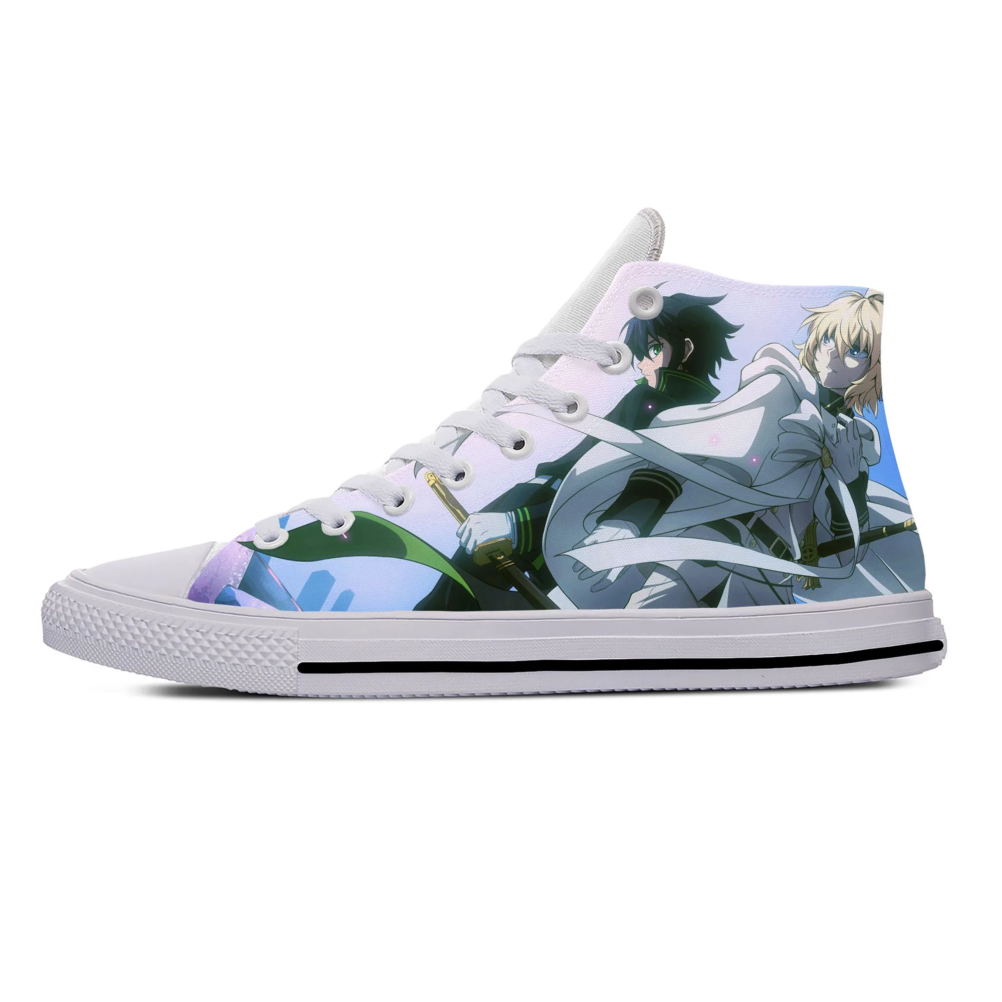 Japanese Anime Manga Owari No Seraph of The End Casual Shoes Breathable Men Women Sneakers High Top Lightweight Hot Board Shoes
Japanese Anime Manga Owari No Seraph of The End Casual Shoes Breathable Men Women Sneakers High Top Lightweight Hot Board Shoes