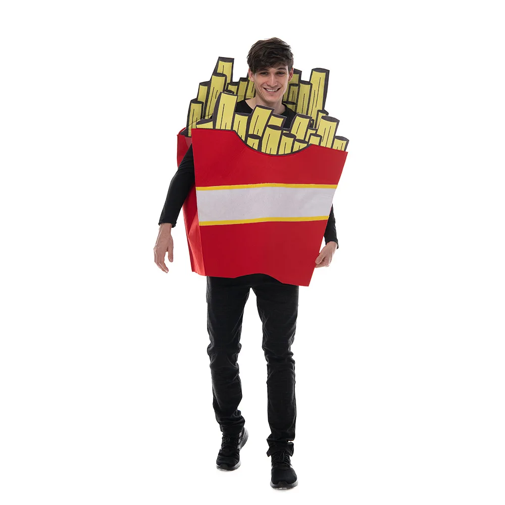 Cartoon Composite Sponge Playing Clothes School Activities Sports Party Halloween Fries Dress Bar Carnival Atmosphere Clothing
Cartoon Composite Sponge Playing Clothes School Activities Sports Party Halloween Fries Dress Bar Carnival Atmosphere Clothing