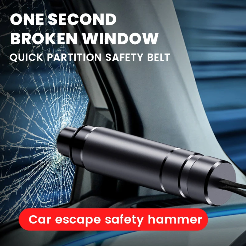 Baseus Car Safety Hammer Auto Emergency Glass Window Breaker Seat Belt Cutter Life-Saving Escape Car Emergency Tool
Baseus Car Safety Hammer Auto Emergency Glass Window Breaker Seat Belt Cutter Life-Saving Escape Car Emergency Tool