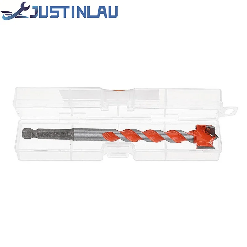JUSTINLAU Wood Drill Bit Self Centering Hole Saw Cutter Woodworking Tools 16mm-25mm Carbon Steel Hexagonal shank Drill Bits
JUSTINLAU Wood Drill Bit Self Centering Hole Saw Cutter Woodworking Tools 16mm-25mm Carbon Steel Hexagonal shank Drill Bits
