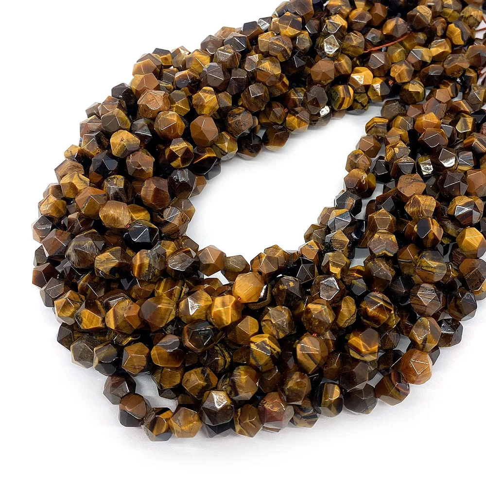 Tiger's Eye Natural Stone Necklace Bead 6mm 8mm 10mm Faceted Round Bracelet Beads Charms for Jewelry Making DIY Accessories
Tiger's Eye Natural Stone Necklace Bead 6mm 8mm 10mm Faceted Round Bracelet Beads Charms for Jewelry Making DIY Accessories