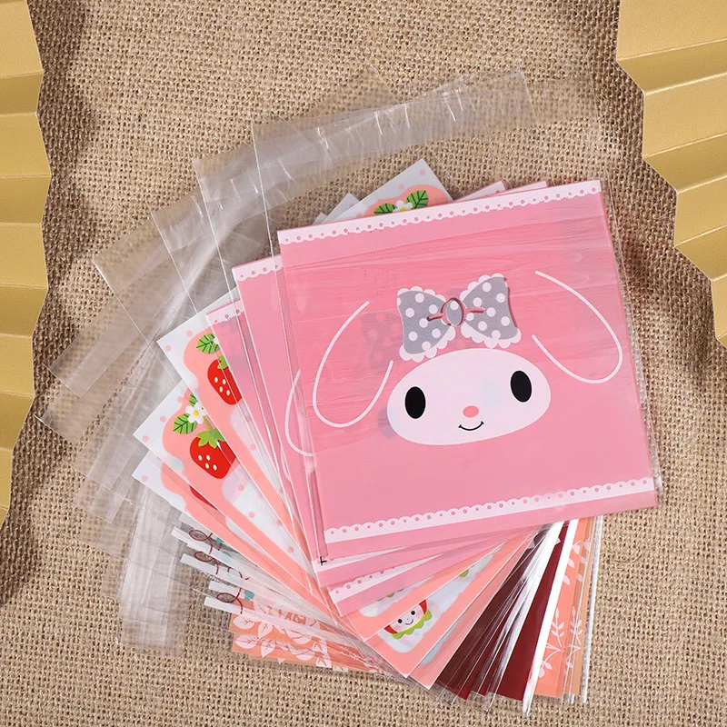 100pcs/lot 10*10cm Plastic Cartoon Cookie&Candy Bags Self-Adhesive Gift Bag For Wedding Party Supplies Biscuit Packaging Bag
100pcs/lot 10*10cm Plastic Cartoon Cookie&Candy Bags Self-Adhesive Gift Bag For Wedding Party Supplies Biscuit Packaging Bag