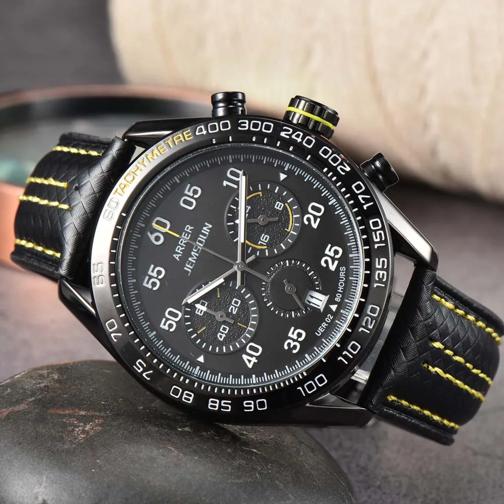 New Original Brand Quartz Mens Watches Multifunction Classic Carrera Steel Watch Business Chronograph Automatic Date AAA Clocks
New Original Brand Quartz Mens Watches Multifunction Classic Carrera Steel Watch Business Chronograph Automatic Date AAA Clocks