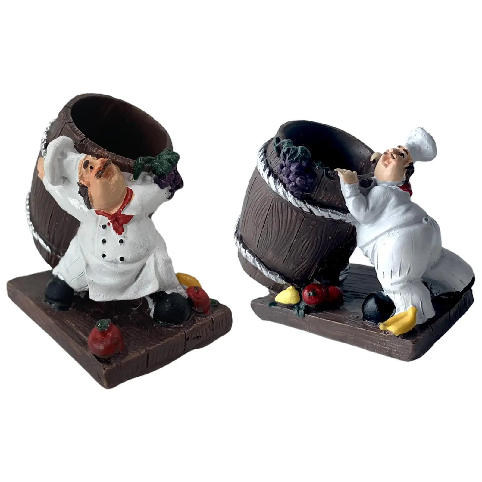 Reusable Chef Statue Toothpick Holder Toothpick Container Toothpick Storage Container Toothpick Dispenser for Tabletop Decor
Reusable Chef Statue Toothpick Holder Toothpick Container Toothpick Storage Container Toothpick Dispenser for Tabletop Decor