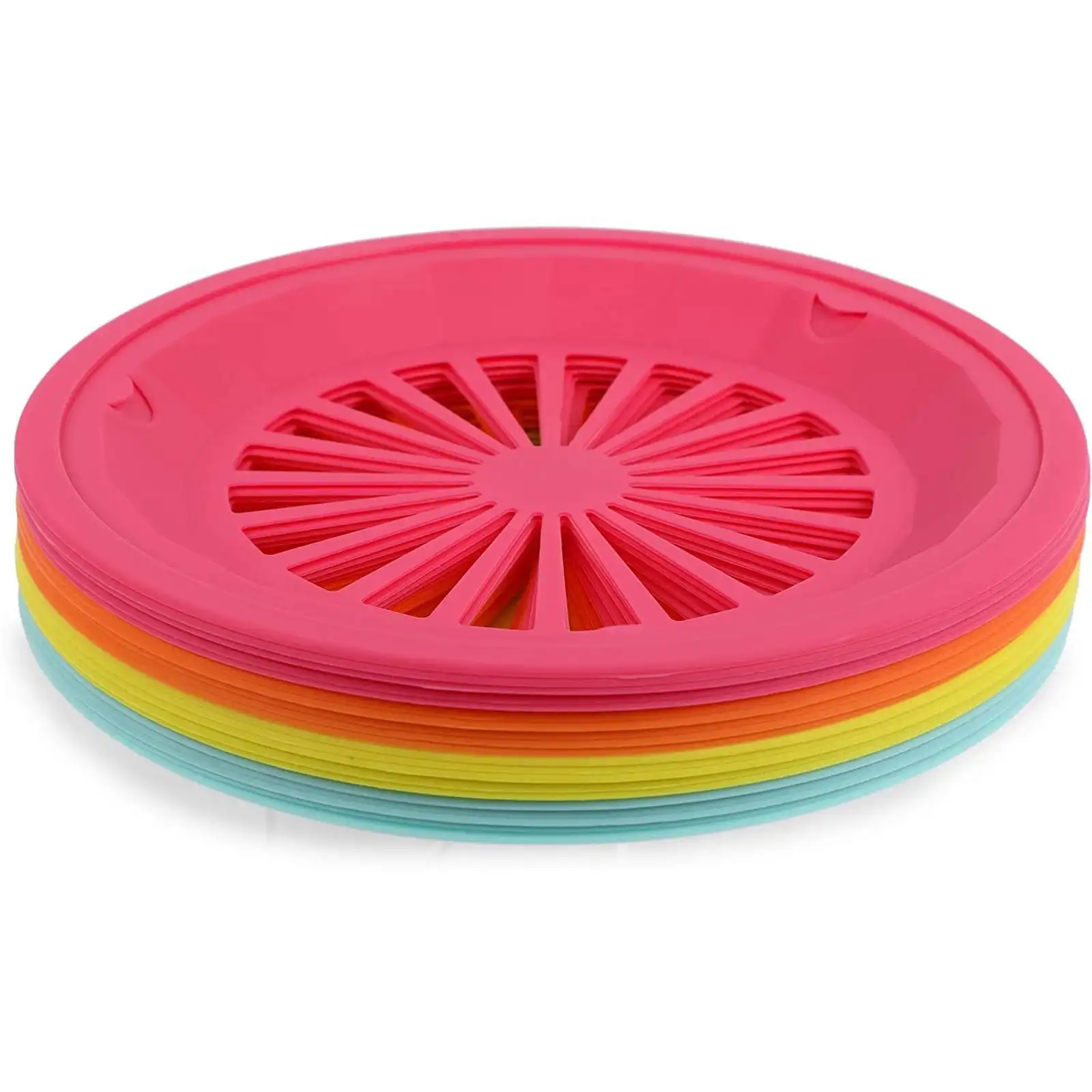20 Pack 10 inch Reusable Plastic Paper Plate Holders, Heavy Duty Picnic Supplies, Holds 9" Party Plates, 4 Colors
20 Pack 10 inch Reusable Plastic Paper Plate Holders, Heavy Duty Picnic Supplies, Holds 9" Party Plates, 4 Colors