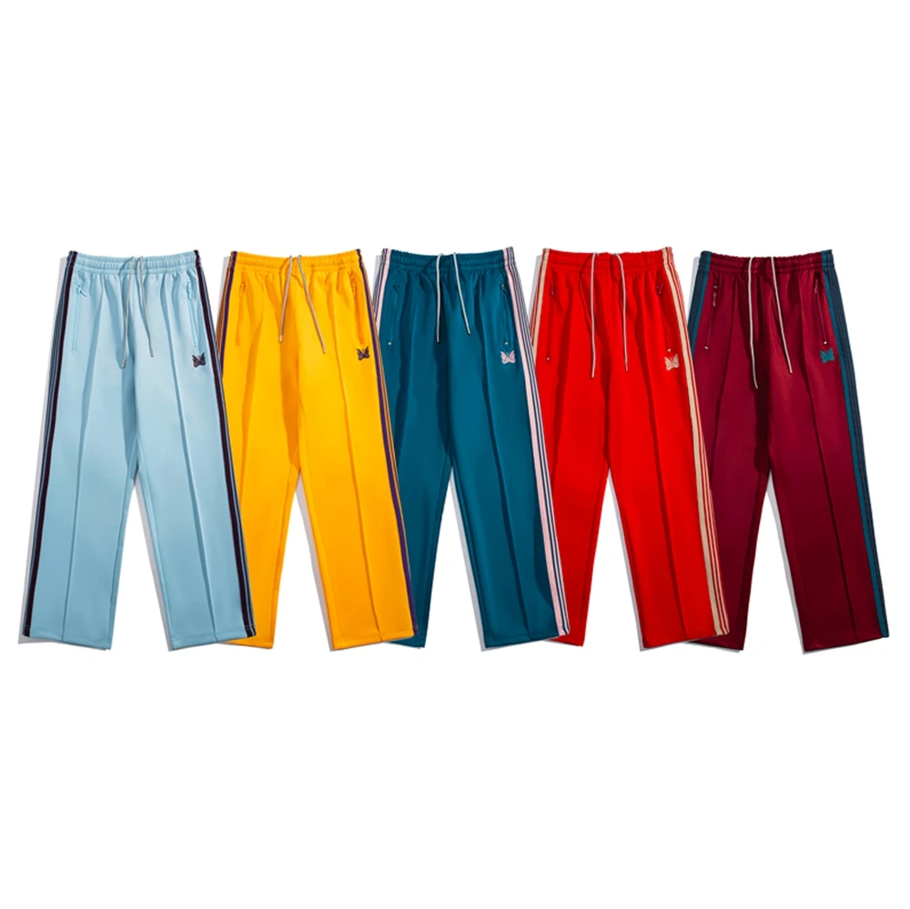 Mens Fashion Sweatpants Couples Men Best Quality Classic Embroidered Butterfly Stripe Pants Hip Hop Streetwear Male Trousers
Mens Fashion Sweatpants Couples Men Best Quality Classic Embroidered Butterfly Stripe Pants Hip Hop Streetwear Male Trousers