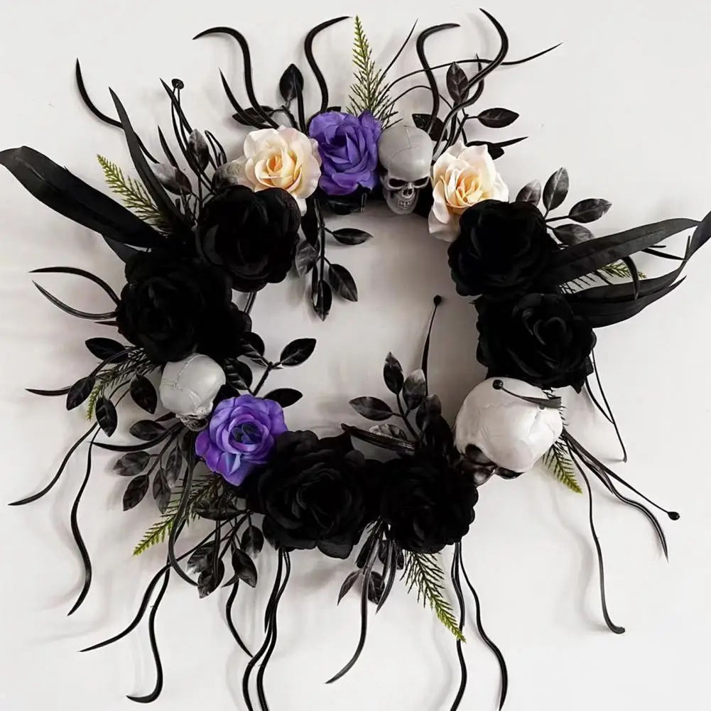 Door Garland Realistic Door Wreath Halloween Fake Rose Hanging Door Wreath Home Decor
Door Garland Realistic Door Wreath Halloween Fake Rose Hanging Door Wreath Home Decor
