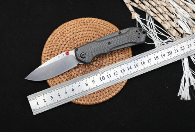 High Quality BM 565-1 Folding Knife Carbon Fiber Handle Outdoor Camping Safety Defense Pocket Military Knives EDC Tool
High Quality BM 565-1 Folding Knife Carbon Fiber Handle Outdoor Camping Safety Defense Pocket Military Knives EDC Tool
