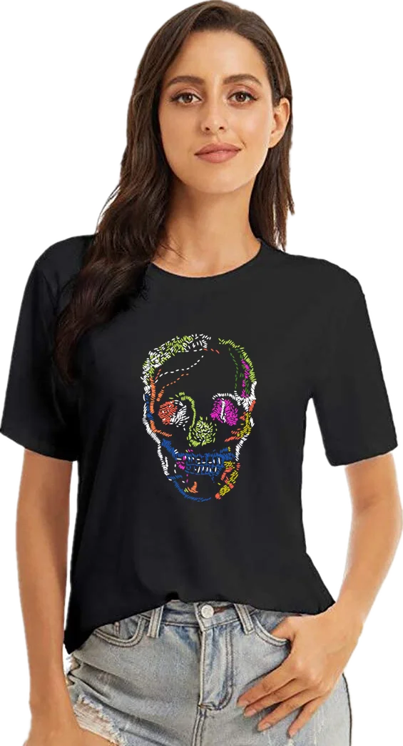 MCQUEEN Tees Men's and Women's Unisex Skull Printed Round Neck Short Sleeve All-match T-shirt S-4XL
MCQUEEN Tees Men's and Women's Unisex Skull Printed Round Neck Short Sleeve All-match T-shirt S-4XL
