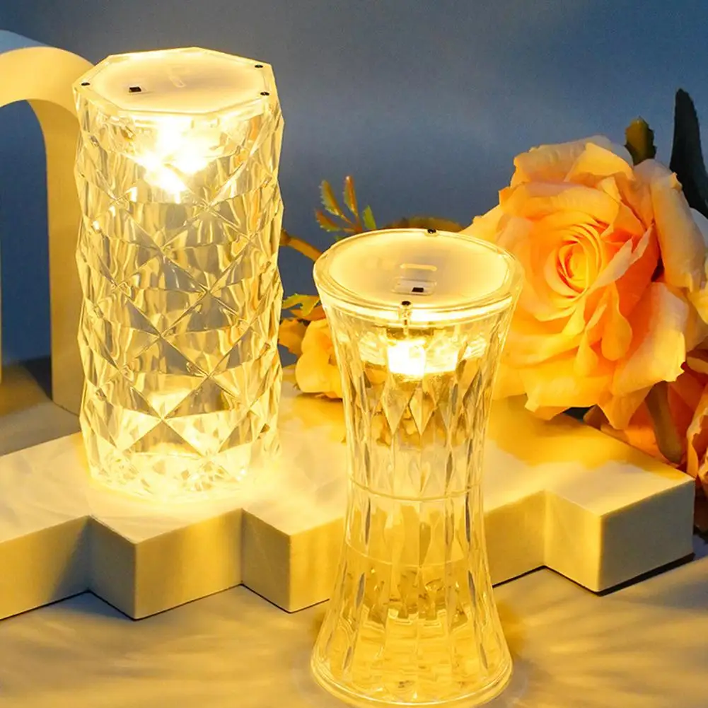 Crystal Table Lamp Sweet Rose Atmosphere Light Battery Powered Bedside Night Light For Home Hotel Decoration
Crystal Table Lamp Sweet Rose Atmosphere Light Battery Powered Bedside Night Light For Home Hotel Decoration