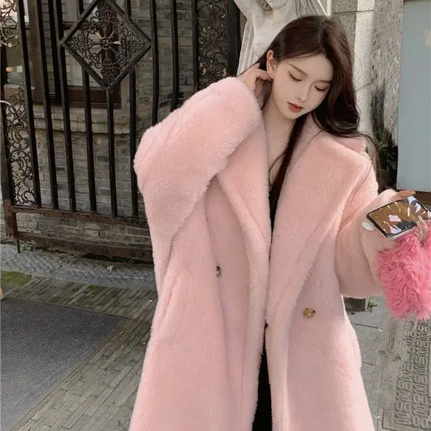 Ladies Fake Fur Soft Jacket Female Fake Fur Faux Fur Coat Faux Fur Coat Plush Teddy New Fashion Long Fur Jacket Outwear G149
Ladies Fake Fur Soft Jacket Female Fake Fur Faux Fur Coat Faux Fur Coat Plush Teddy New Fashion Long Fur Jacket Outwear G149