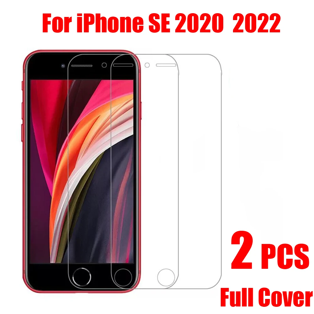 2PCS Full Cover Screen Protector for iPhone SE 2016 2020 2022 Clear Protective Tempered Glass for Apple iPhone 5 5S SE2 SE3 7 8
2PCS Full Cover Screen Protector for iPhone SE 2016 2020 2022 Clear Protective Tempered Glass for Apple iPhone 5 5S SE2 SE3 7 8