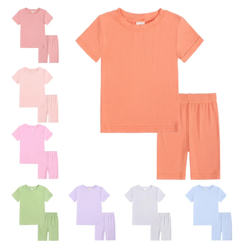 summer parent child homewear girl outfits casual short sleeved top tight sportswear t shirt shorts clothing sets boy Sport Suit
summer parent child homewear girl outfits casual short sleeved top tight sportswear t shirt shorts clothing sets boy Sport Suit