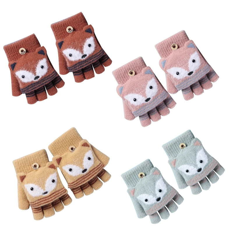 Baby Toddler Cartoon Knit Gloves Unisex Children Soft Winter Warm Half Finger Mittens for Kids Boys Girls Fingerless Gloves
Baby Toddler Cartoon Knit Gloves Unisex Children Soft Winter Warm Half Finger Mittens for Kids Boys Girls Fingerless Gloves