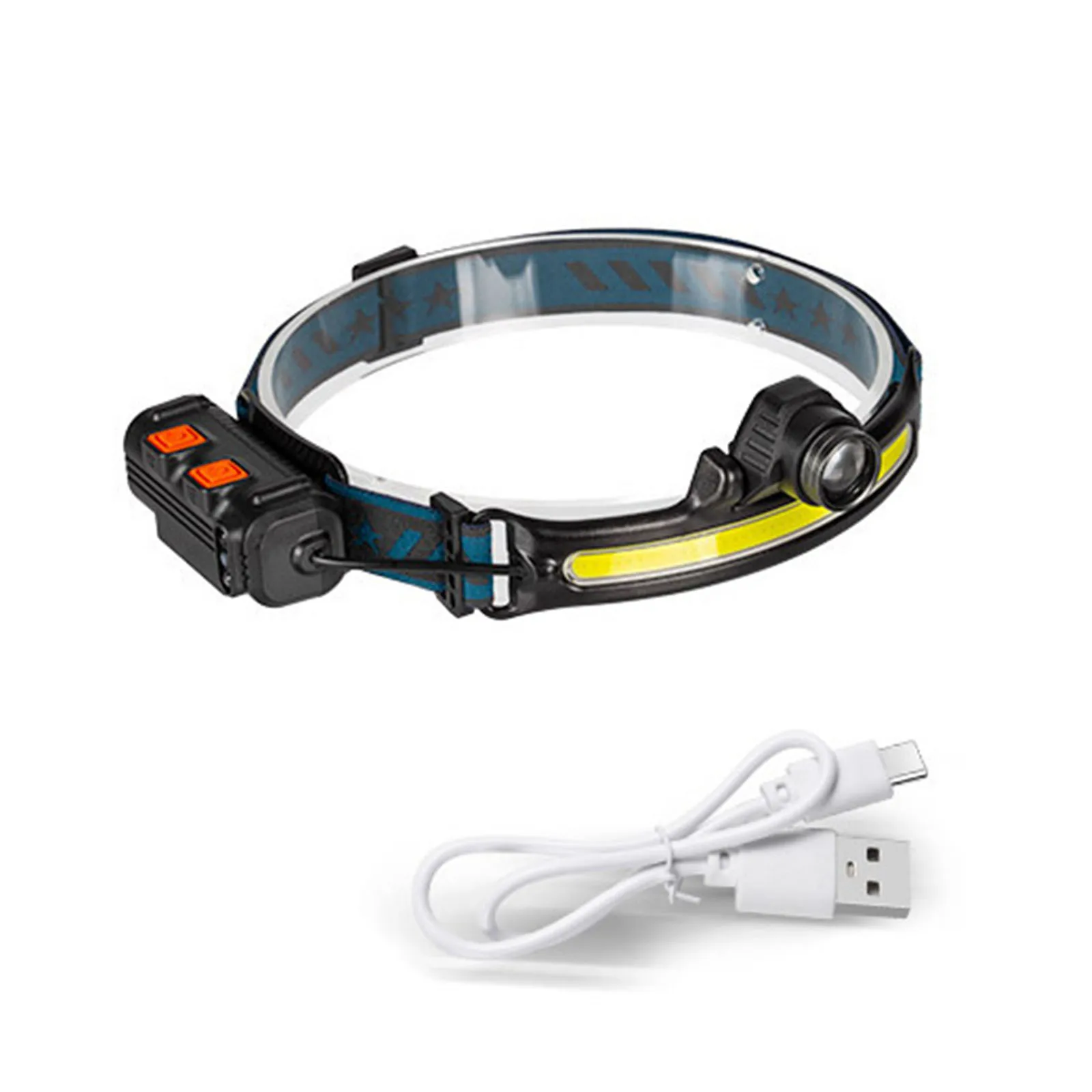 Motion Sensor Powerful LED Headlight headlamp COB LED Head Lamp with Built-in Battery Headlight Flashlight USB Rechargeable
Motion Sensor Powerful LED Headlight headlamp COB LED Head Lamp with Built-in Battery Headlight Flashlight USB Rechargeable