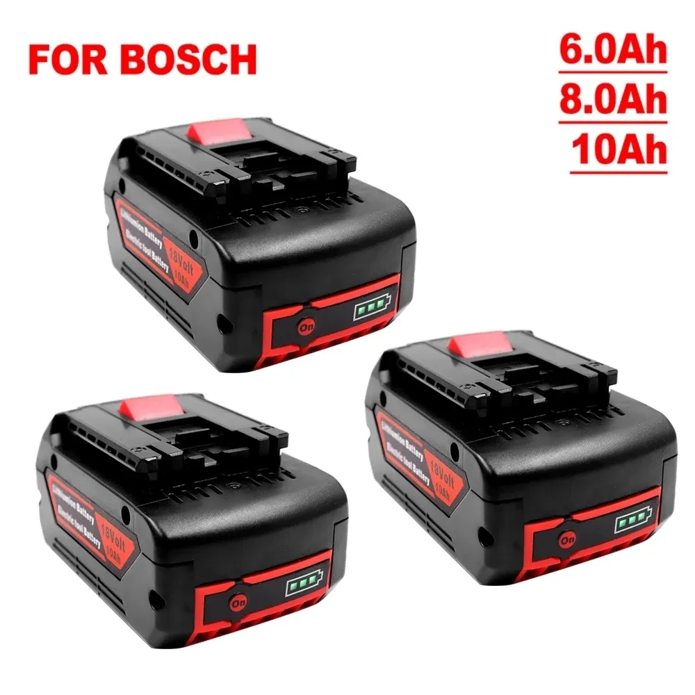 

100% Оригинальный 18 в 6,0/8,0/Ач перезаряжаемый литий-ионный аккумулятор для Bosch 18 в а резервная батарея портативная сменная батарея BAT609