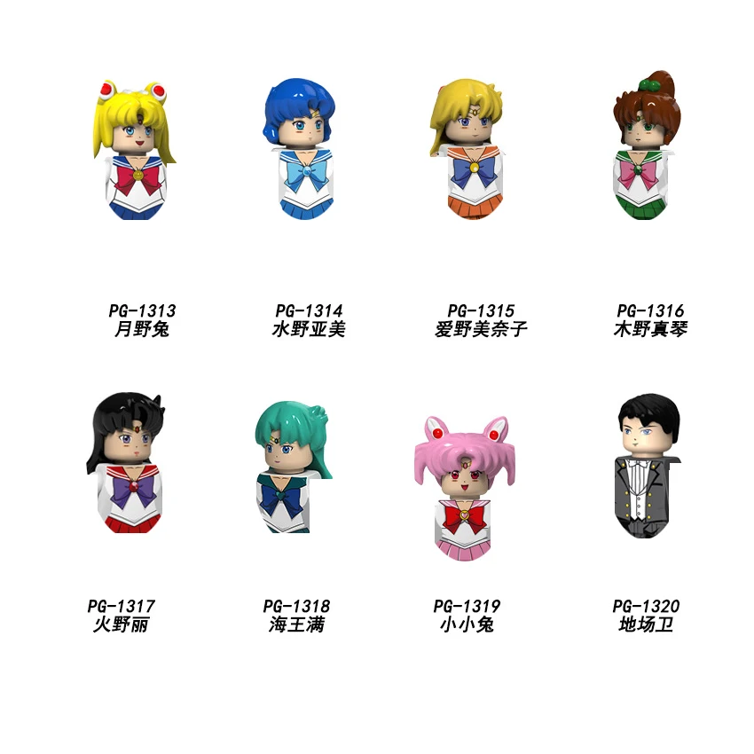 Anime Series Minifigure Building Block Figurine Action Figure Bricks Building Block Tsukino Usagi Chibiusa Sailor Mercury Toys
Anime Series Minifigure Building Block Figurine Action Figure Bricks Building Block Tsukino Usagi Chibiusa Sailor Mercury Toys