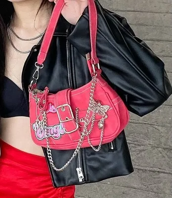 Y2K PU Leather Vintage Shoulder Bags Purses Party Ladies High Capacity Unique minority design Sweet Cool girls High quality bag
Y2K PU Leather Vintage Shoulder Bags Purses Party Ladies High Capacity Unique minority design Sweet Cool girls High quality bag