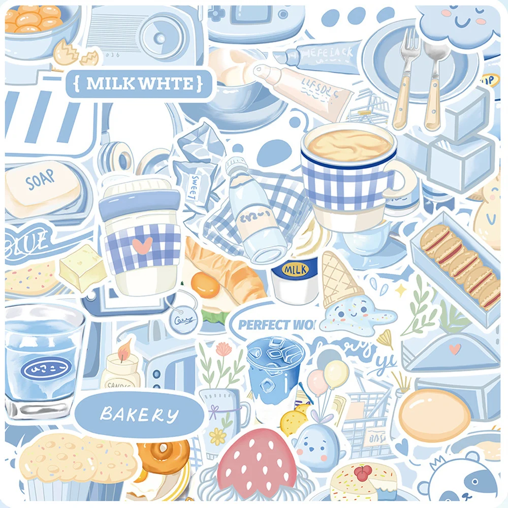 10/30/60pcs Ins Style Blue Cartoon Stickers Kawaii Aesthetics Decal Diary Scrapbooking Laptop Suitcase Luggage Sticker for Girls
10/30/60pcs Ins Style Blue Cartoon Stickers Kawaii Aesthetics Decal Diary Scrapbooking Laptop Suitcase Luggage Sticker for Girls