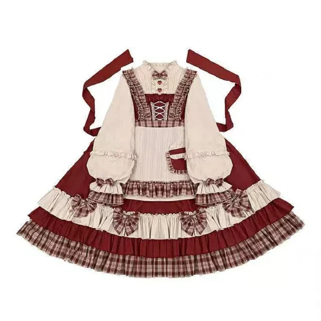 Princess Dress Female Red Hooded Cape Tea Party Dress Japan Harajuku Sweet Lolita 2022 Dress Girl Cute Berry Forest Bow
Princess Dress Female Red Hooded Cape Tea Party Dress Japan Harajuku Sweet Lolita 2022 Dress Girl Cute Berry Forest Bow