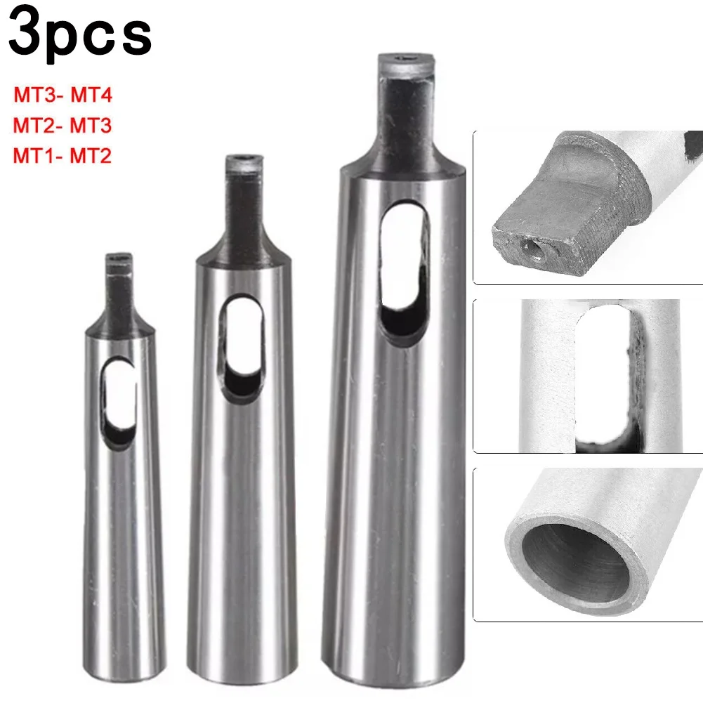 3PC Morse Taper Adapter Cone Sleeve MT1,MT2,MT3,MT4 Reduce Drill Sleeve Adapter Morse Taper Adapter For Workshop Use
3PC Morse Taper Adapter Cone Sleeve MT1,MT2,MT3,MT4 Reduce Drill Sleeve Adapter Morse Taper Adapter For Workshop Use