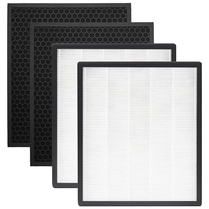 2 SET Replacement HEPA Filters Activated Carbon Filters for LEVOIT Air Purifier LV-PUR131, LV-PUR131S, LV-PUR131-RF
2 SET Replacement HEPA Filters Activated Carbon Filters for LEVOIT Air Purifier LV-PUR131, LV-PUR131S, LV-PUR131-RF