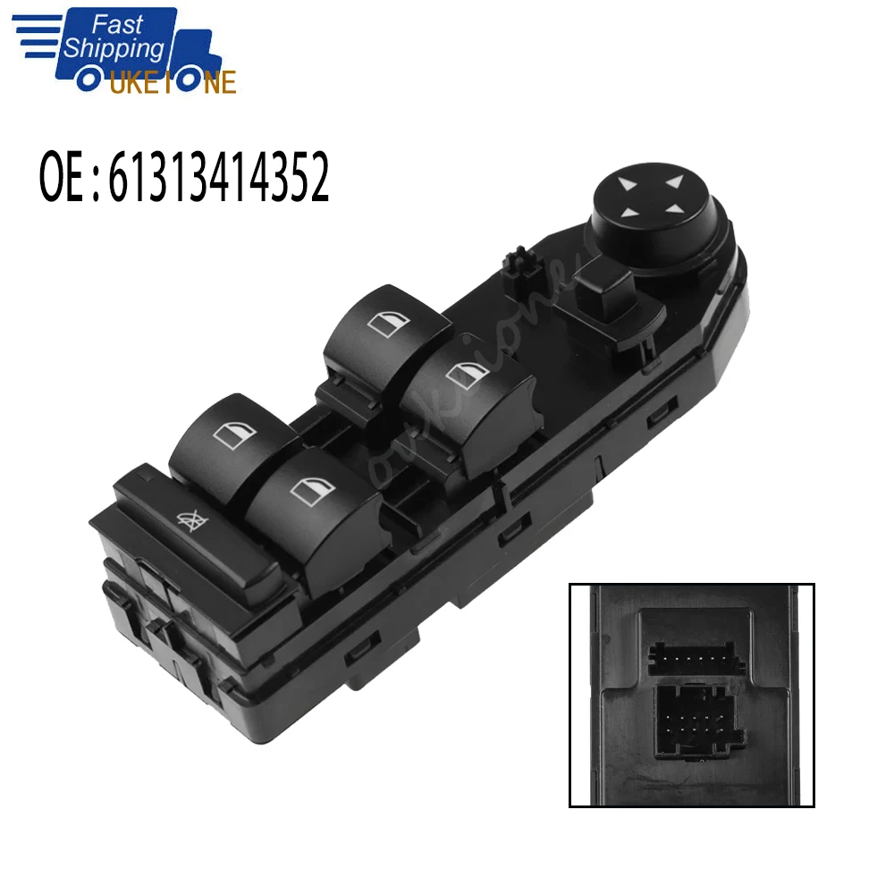 Driver Side Electric Power Window Glass Lifter Mirror Switch Control Unit For BMW E83 X3 2004-2010 Car Accessories 61313414352
Driver Side Electric Power Window Glass Lifter Mirror Switch Control Unit For BMW E83 X3 2004-2010 Car Accessories 61313414352
