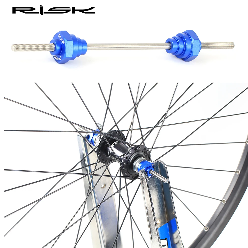 RISK Bike Wheel Thru Axle Adaptor Bicycle Wheel Repair Truing Stand Platform Repair Tool Cycling Accessories for 12/15/20mm Hub
RISK Bike Wheel Thru Axle Adaptor Bicycle Wheel Repair Truing Stand Platform Repair Tool Cycling Accessories for 12/15/20mm Hub