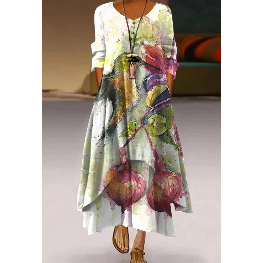 2020 long sleeve colorful print V-neck bodycon long dress spring women new fashion streetwear party elegant outfits
2020 long sleeve colorful print V-neck bodycon long dress spring women new fashion streetwear party elegant outfits