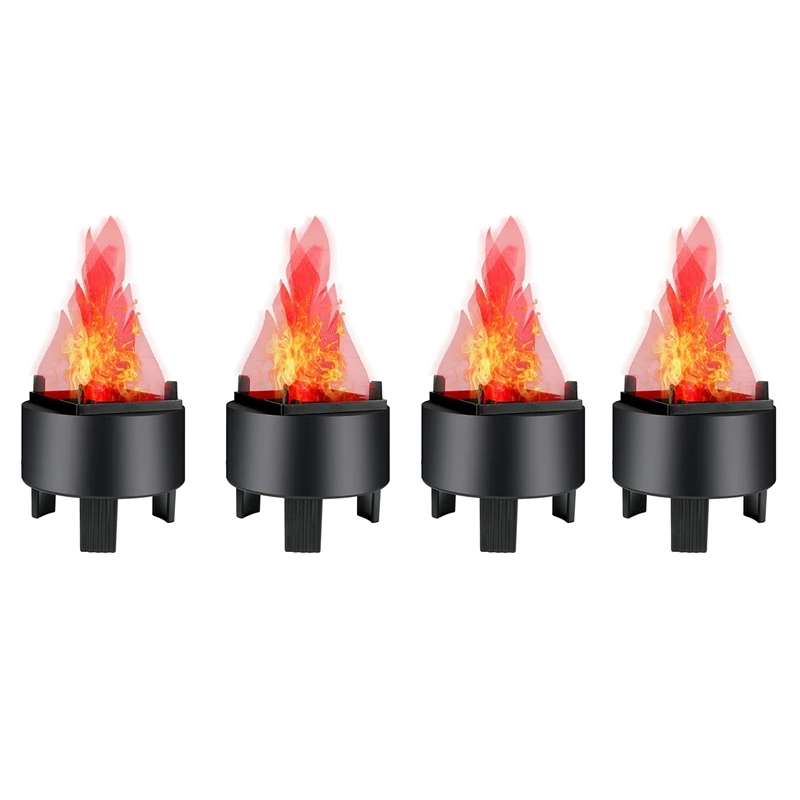 4X LED Fire Flame Effect Light Artificial Electric Flicker Campfire Lamp Party Decor Supplies For Bar Home, US Plug
4X LED Fire Flame Effect Light Artificial Electric Flicker Campfire Lamp Party Decor Supplies For Bar Home, US Plug