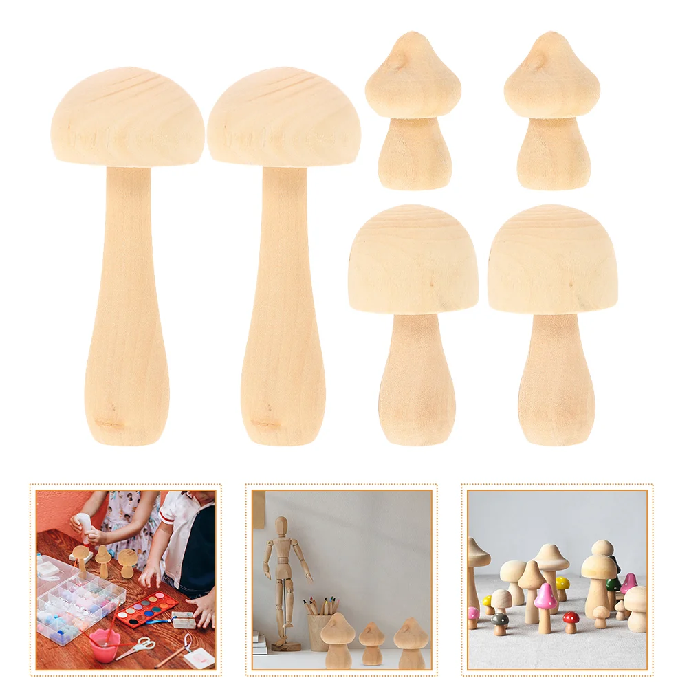 Wooden Mushrooms Unpainted Wood Mushroom Mini Ornaments Garden Sculpture Figures Doll Unfinished Peg Shapes Crafts Paint For To
Wooden Mushrooms Unpainted Wood Mushroom Mini Ornaments Garden Sculpture Figures Doll Unfinished Peg Shapes Crafts Paint For To