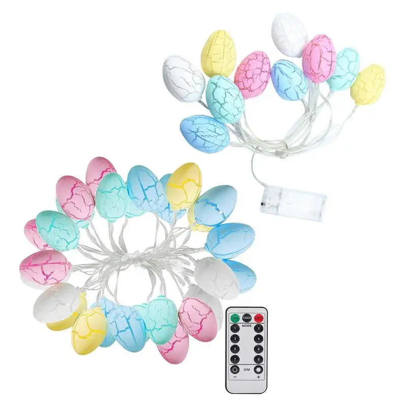 Easter Egg String Lights Easter Decorations Egg String Lights With Remote LED Fairy Lights Easter String Light Home Yard Indoor 
Easter Egg String Lights Easter Decorations Egg String Lights With Remote LED Fairy Lights Easter String Light Home Yard Indoor