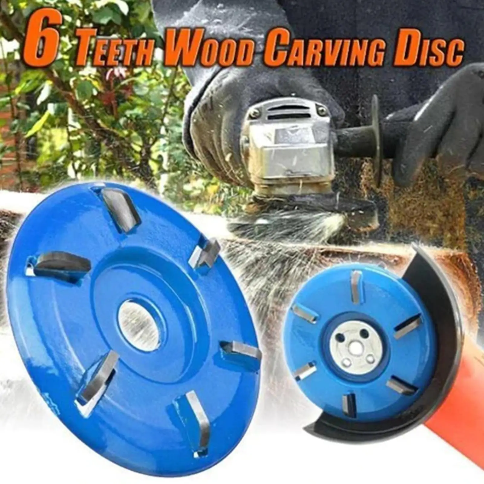 Wood Carving Disc Grinding Wheel Angle Grinder Attachments 6 Teeth Wood Cutting Wheel Shaping Disc High Quanlity Accessories
Wood Carving Disc Grinding Wheel Angle Grinder Attachments 6 Teeth Wood Cutting Wheel Shaping Disc High Quanlity Accessories