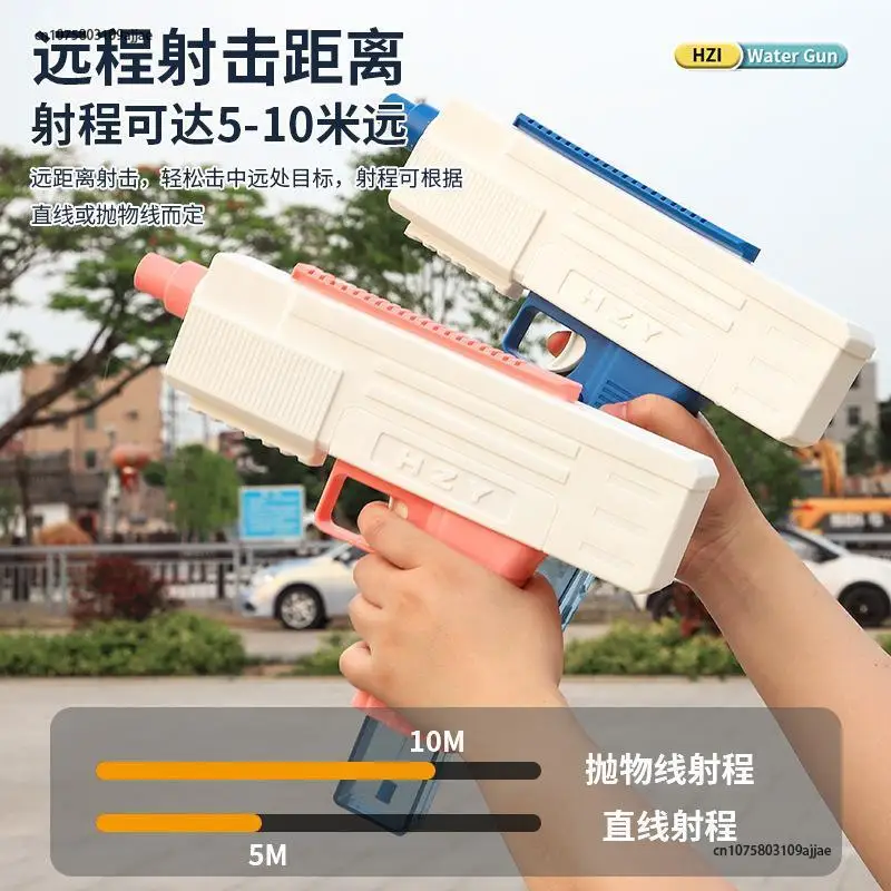 Summer Water Gun Electric Glock Pistol High-pressure Full Automatic Shooting Water Beach Toy For Kids Children Boys Girls Adults
Summer Water Gun Electric Glock Pistol High-pressure Full Automatic Shooting Water Beach Toy For Kids Children Boys Girls Adults