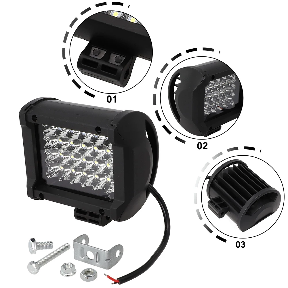 Car Led Work Light LED Work Light Spot White 4inch 6000K ABS High Strength And Durability Applicable To Trucks
Car Led Work Light LED Work Light Spot White 4inch 6000K ABS High Strength And Durability Applicable To Trucks