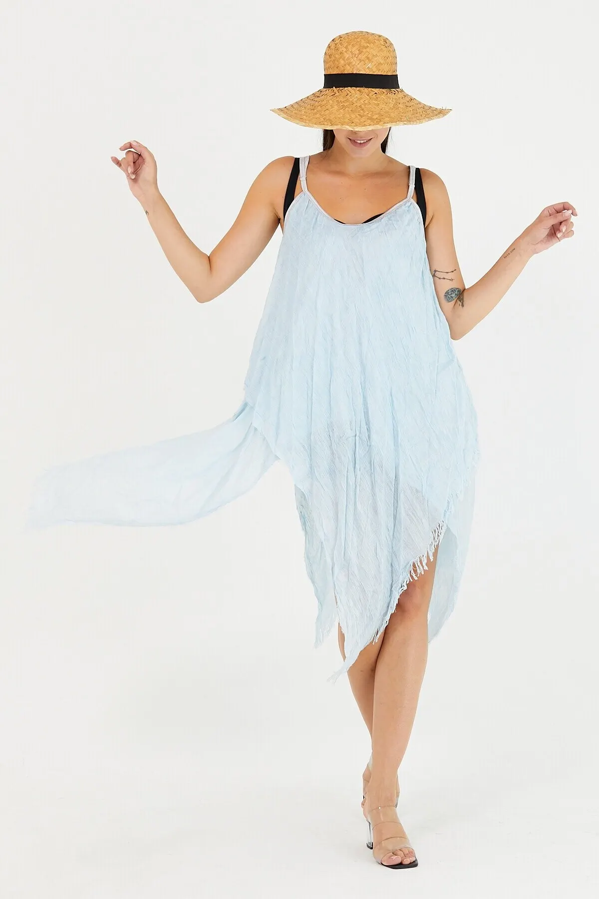 Women's Pareo Beach Dress Swimwear Cover Up Dress Sexy Tunic Suit Beachwear Female Beach Bikini Cover Loose Mini Dress
Women's Pareo Beach Dress Swimwear Cover Up Dress Sexy Tunic Suit Beachwear Female Beach Bikini Cover Loose Mini Dress