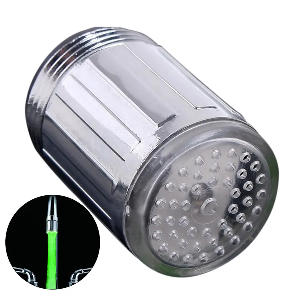 LED Temperature Sensitive 3-Color Light-up Faucet Kitchen Bathroom Glow Water Saving Faucet Aerator Tap Nozzle Shower LED Faucet
LED Temperature Sensitive 3-Color Light-up Faucet Kitchen Bathroom Glow Water Saving Faucet Aerator Tap Nozzle Shower LED Faucet