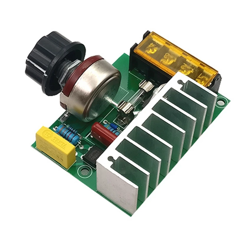5X 4000W AC 220V SCR Electric Voltage Regulator Motor Speed Controller Dimmers Dimming Speed
5X 4000W AC 220V SCR Electric Voltage Regulator Motor Speed Controller Dimmers Dimming Speed