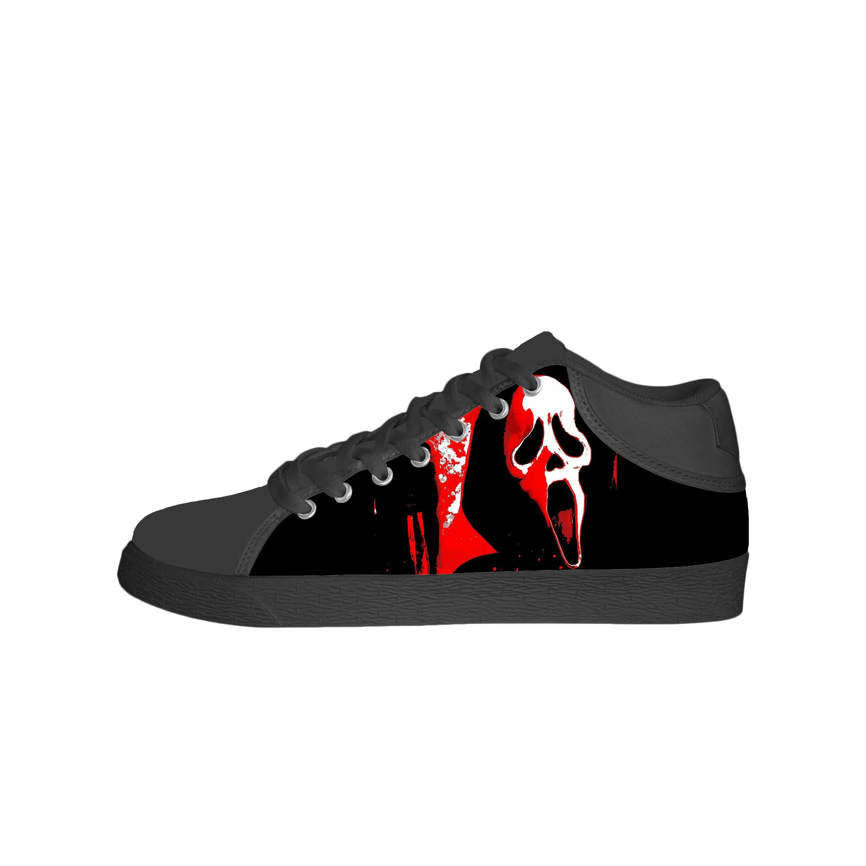 Scream Ghostface Mask Horror Scary Halloween Ghost Faces Casual Cloth Shoes Comfortable Breathable 3D Print Men Women Sneakers
Scream Ghostface Mask Horror Scary Halloween Ghost Faces Casual Cloth Shoes Comfortable Breathable 3D Print Men Women Sneakers