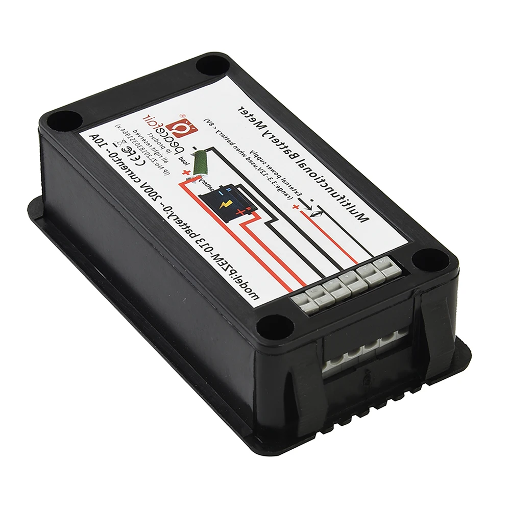 Durable Battery Tester DC ABS Ammeter Black DC Ammeter Digital Display Monitoring For Vehicle Power Multimeter
Durable Battery Tester DC ABS Ammeter Black DC Ammeter Digital Display Monitoring For Vehicle Power Multimeter