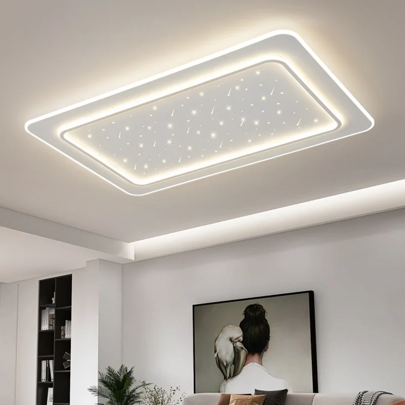 Nordic Style New Modern Atmospheric Square Chandeliers Simple Wind Starry Sky LED Bedroom Living Room Flush Mount Ceiling Lights
Nordic Style New Modern Atmospheric Square Chandeliers Simple Wind Starry Sky LED Bedroom Living Room Flush Mount Ceiling Lights