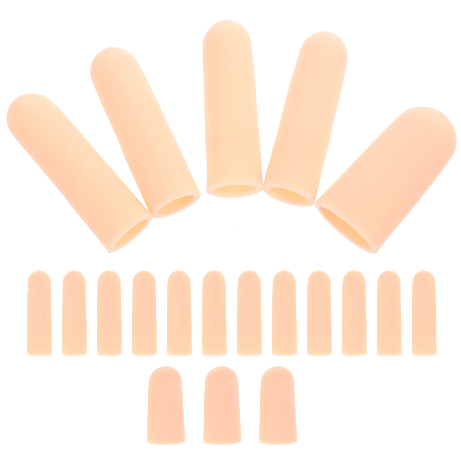 Finger Covers Protector Cover Silicone Protectors Sleeve Protection Cots Fingertip Rubber Wear Sleeves Anti Supplies Relief
Finger Covers Protector Cover Silicone Protectors Sleeve Protection Cots Fingertip Rubber Wear Sleeves Anti Supplies Relief