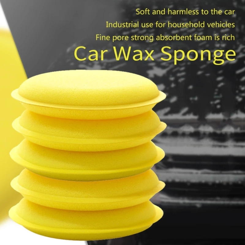20Pcs 10cm Car Waxing Sponge Round Applicator Easy Cleaning Leather Polish Pad
20Pcs 10cm Car Waxing Sponge Round Applicator Easy Cleaning Leather Polish Pad