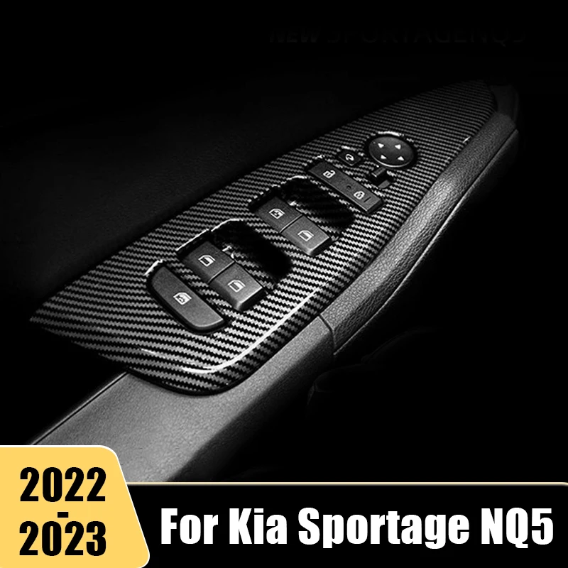 For Kia Sportage NQ5 2022 2023 Car Window Button Trim Cover Auto Glass Lift Switch Frame Stickers Panel Interior Accessories
For Kia Sportage NQ5 2022 2023 Car Window Button Trim Cover Auto Glass Lift Switch Frame Stickers Panel Interior Accessories
