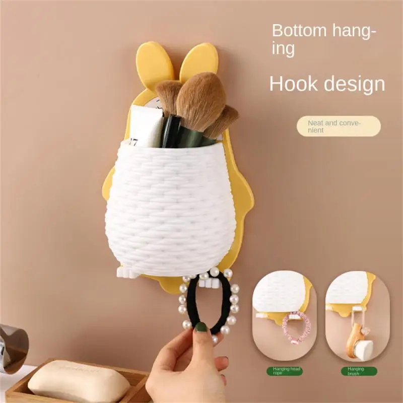 Creative Hole-free Wall Hanging Rack Strong Seamless Kitchen Bathroom Toilet Wall Storage Rack Cute Rabbit Storage Box
Creative Hole-free Wall Hanging Rack Strong Seamless Kitchen Bathroom Toilet Wall Storage Rack Cute Rabbit Storage Box