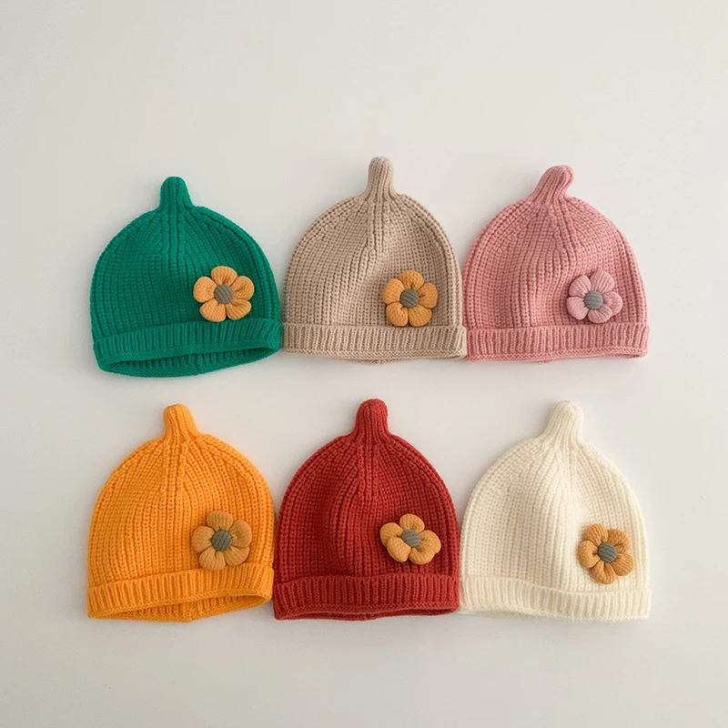 Korean Floral Beanie For Kids Baby Autumn Winter Solid Color Thick Warm Wool Melon Hat Toddler Infant Outdoor Ear Protection Hat
Korean Floral Beanie For Kids Baby Autumn Winter Solid Color Thick Warm Wool Melon Hat Toddler Infant Outdoor Ear Protection Hat