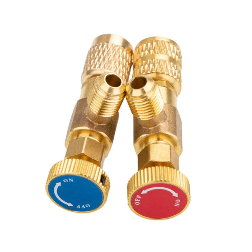 For R410A R22 Liquid Safety Valve 1/4" Male 5/16'' Female Air Conditioning Refrigeration Charging Brand New
For R410A R22 Liquid Safety Valve 1/4" Male 5/16'' Female Air Conditioning Refrigeration Charging Brand New