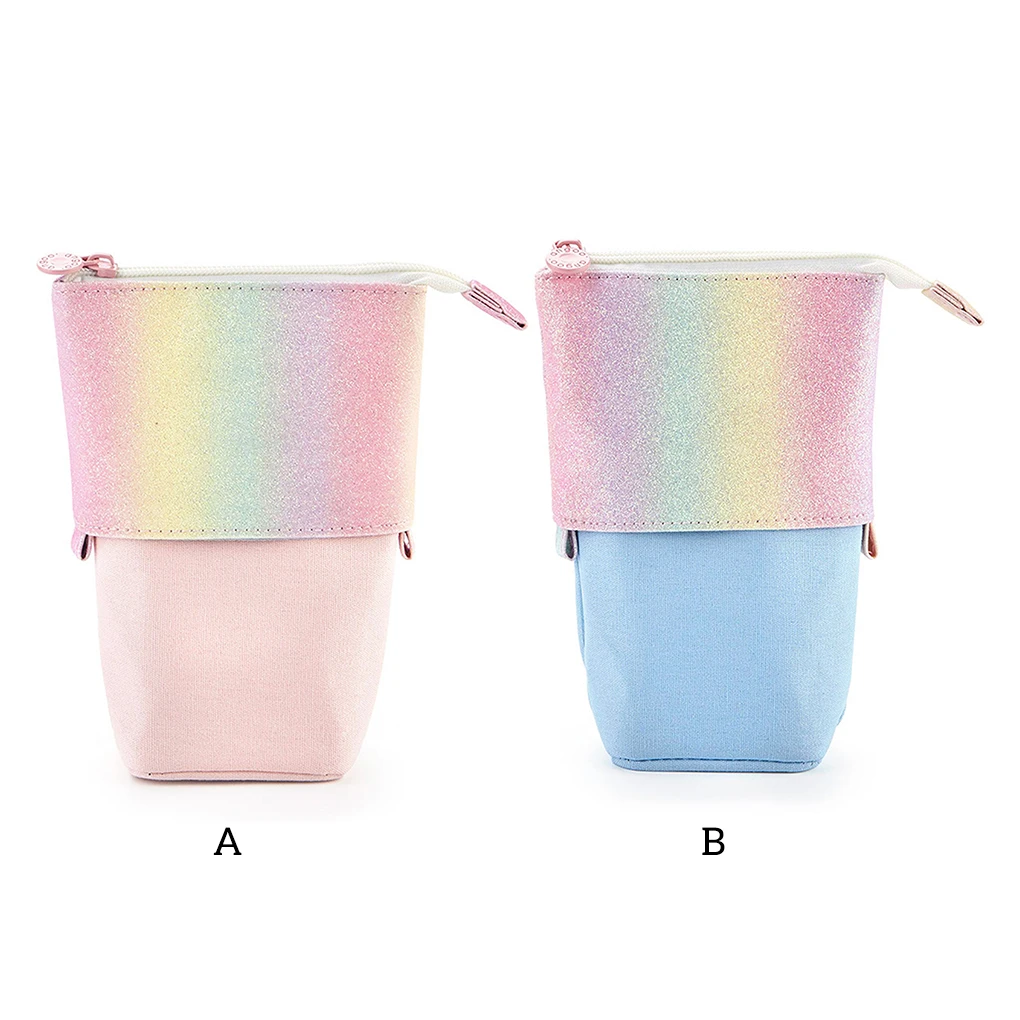 Retractable Pencil Case Sequins Pen Holder Travel Cosmetics Coins School Office Stationery Organizer Bag Children Gifts
Retractable Pencil Case Sequins Pen Holder Travel Cosmetics Coins School Office Stationery Organizer Bag Children Gifts